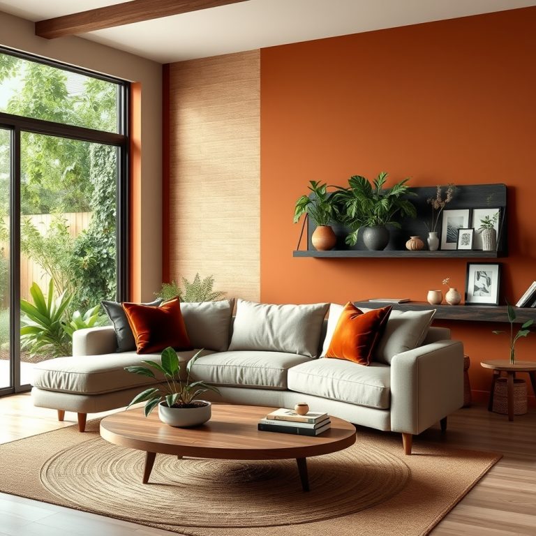 Sustainable Interior Design: How Earthy Color Palettes and Biophilic Decor Create Timeless Spaces