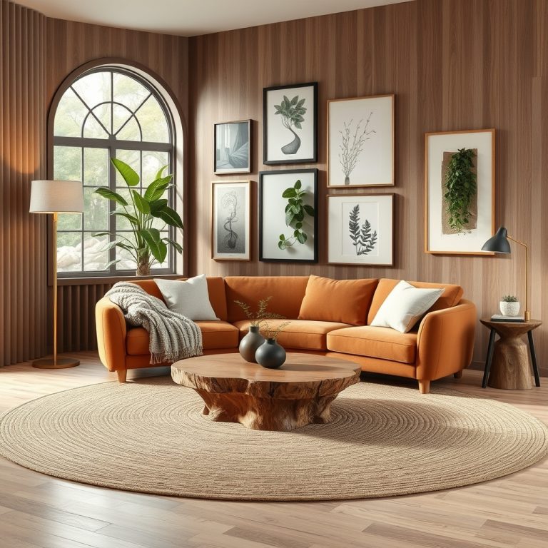 The Alchemy of Space: Crafting a Home with Curves, Textures, and Timeless Elegance