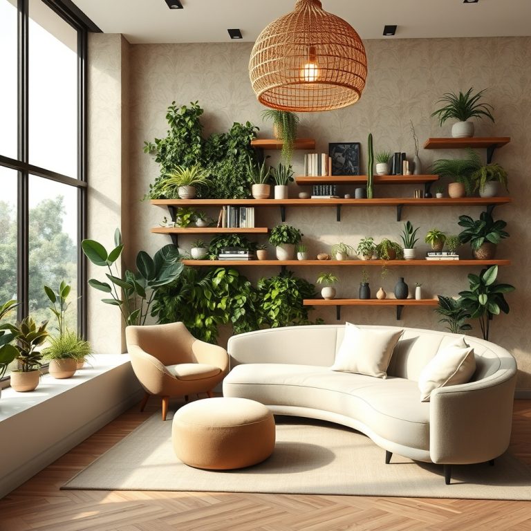 The Art of Serene Spaces: Blending Minimalism and Nature for a Calm Home