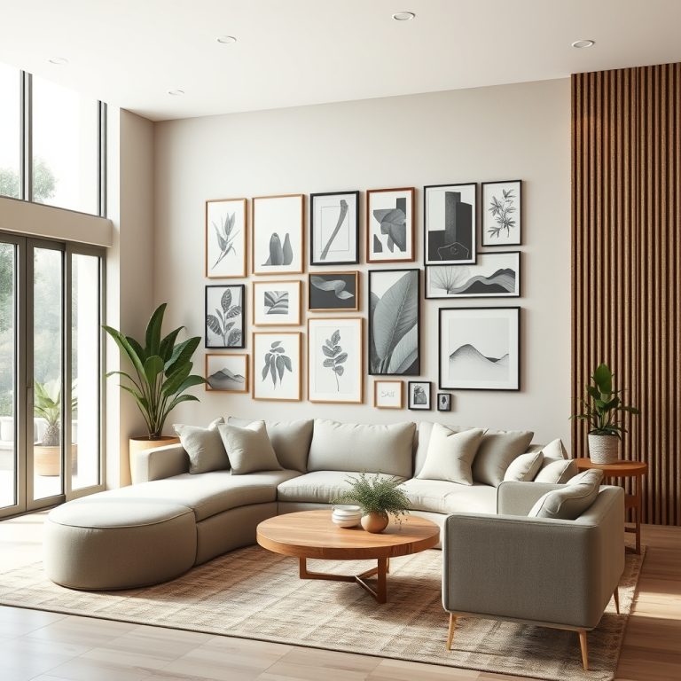 The New Wave of Home Elegance: Where Japandi Meets Maximalist Gallery Walls