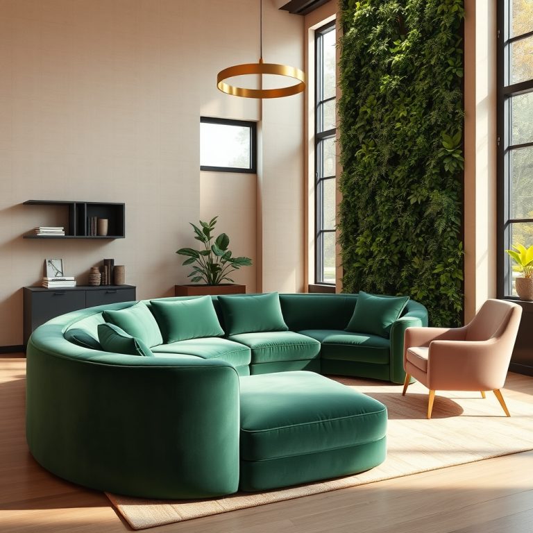 Velvet Accent Chairs and Curved Sofas: The Art of Soft Luxury in Modern Living Spaces