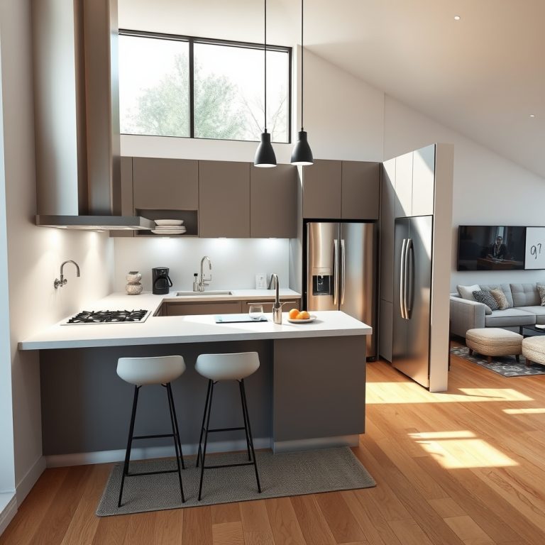 Ergonomic Kitchen Layouts: Designing for Efficiency, Comfort, and Style in Compact Spaces