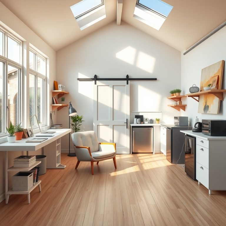 Garage Conversion Studio: Turning Underutilized Space into a Creative Haven