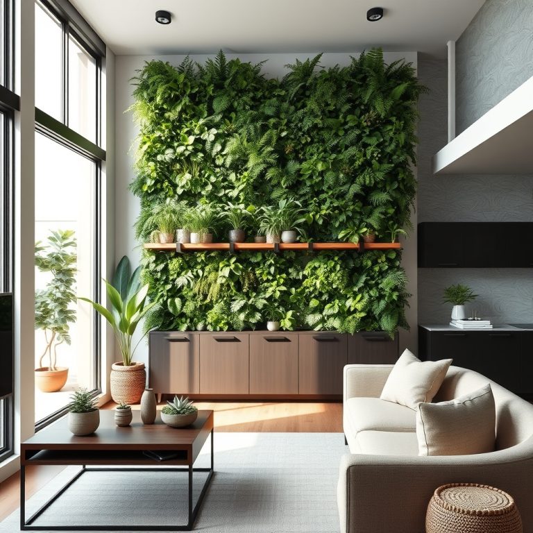 The Alchemy of Space: How Matte Black Hardware and Indoor Garden Walls Transform Modern Interiors