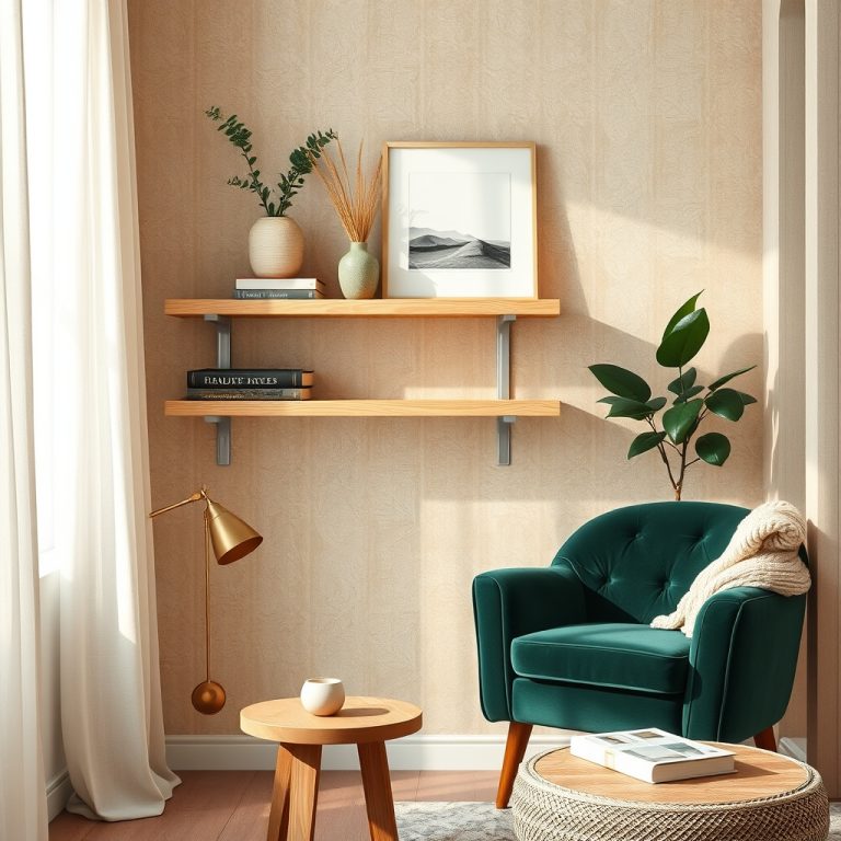 The Quiet Revolution: How Floating Wall Shelves and Cozy Reading Nooks Are Redefining Modern Living