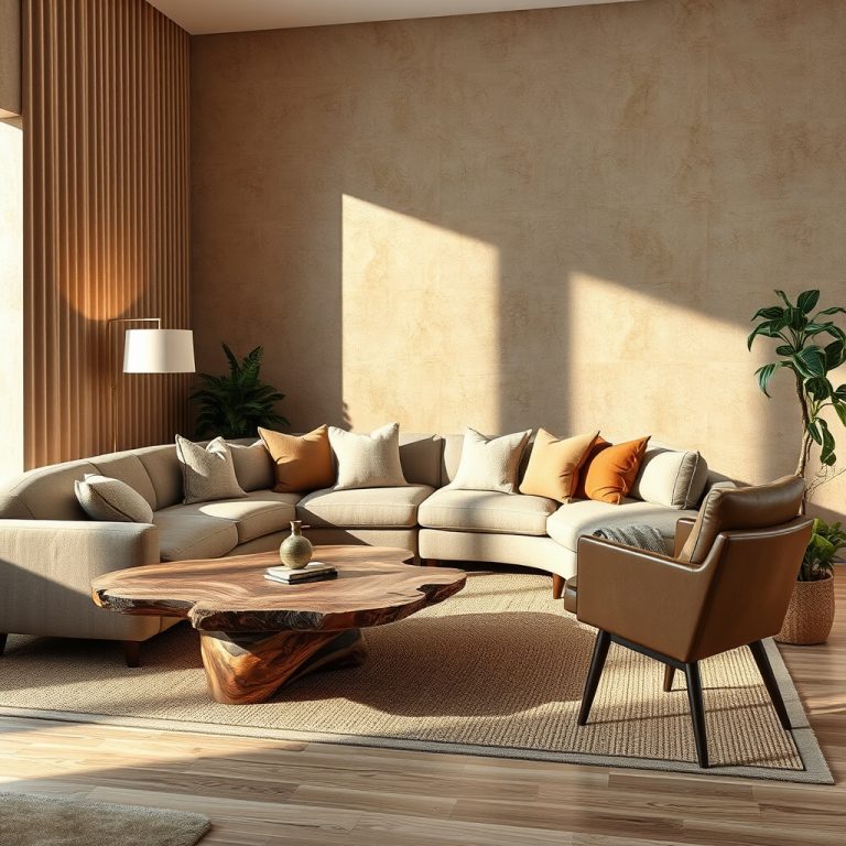 The Subtle Art of Layered Living: How Textured Walls, Fluted Panels, and Earthy Tones Create Depth in Modern Spaces