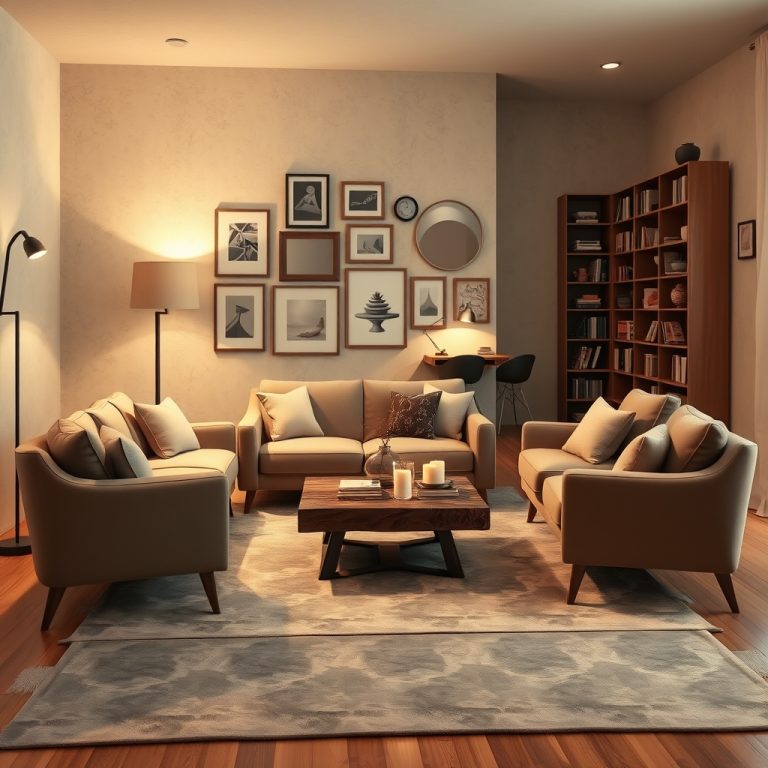 Cozy Conversation Circles: Designing Intimate and Functional Seating Arrangements for Any Space
