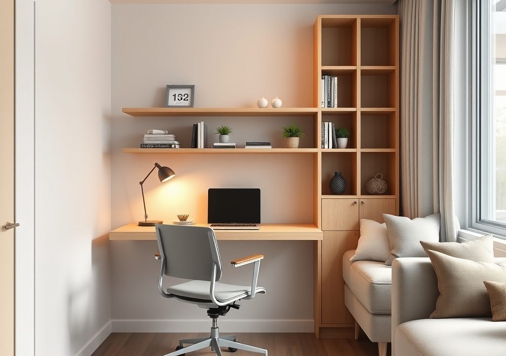 Home Office Zoning in Small Spaces: Designing Productive and Inspiring Work Nooks