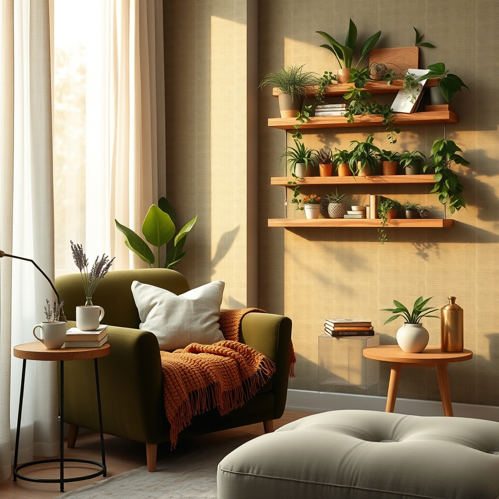 The Soul of Modern Living: How Sustainable Interior Design and Cozy Reading Nooks Create Intimate Sanctuaries