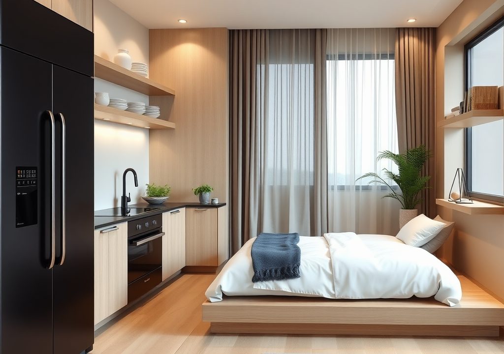 The Art of Modern Serenity: How Smart Kitchen Technology and Japandi Style Bedrooms Craft a Mindful Home